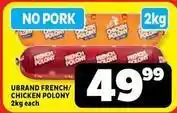 Usave French/chicken polony offer