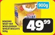 Usave Bokomo - wholegrain wheat biscuits offer