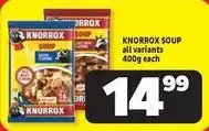 Usave Knorrox - soup offer