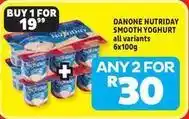 Usave Danone - smooth yoghurt offer