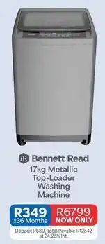 OK Furniture Total - 17kg metallic top-loader washing machine offer