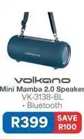 OK Furniture Volkano - mini mamba 2.0 speaker vk-3138-bl offer