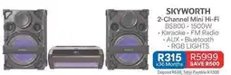 OK Furniture Skyworth - 2-channel mini hi-fi bs800 offer