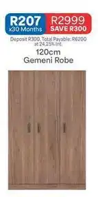 OK Furniture Total - 120cm gemeni robe offer