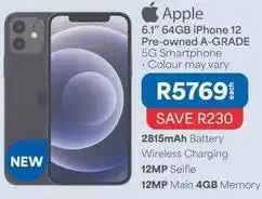 OK Furniture Apple - 6.1 64gb iphone 12 5g smartphone offer