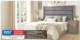 OK Furniture Total - gemini headboard and pedestals offer