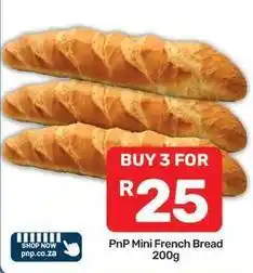 Pick n Pay Mini - french bread offer