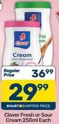 Pick n Pay Clover - fresh or sour cream offer