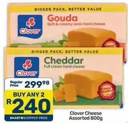 Pick n Pay Clover - gouda & cheddar cheese offer