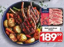 Pick n Pay Bulk lamb braai chops offer