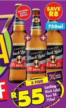 Shoprite Liquor Carling - black label beer offer