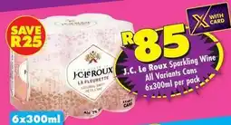Shoprite Liquor Sparkling wine all variants cans offer