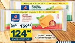 Pick n Pay Clover - full cream processed cheese offer
