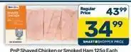 Pick n Pay Shaved chicken or smoked ham offer