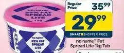 Pick n Pay Fat spread lite 1kg tub offer