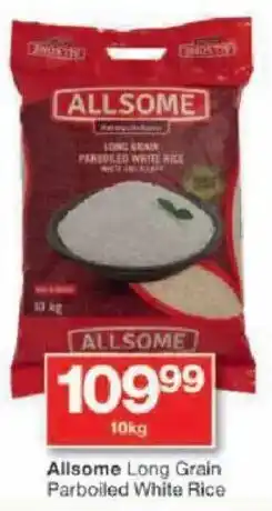 Checkers Allsome Long Grain Parboiled White Rice offer