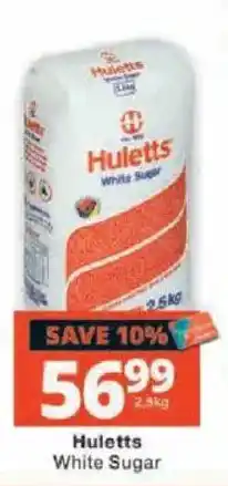 Checkers Hulett's White Sugar offer