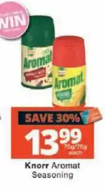 Checkers Knorr Aromat Seasoning offer