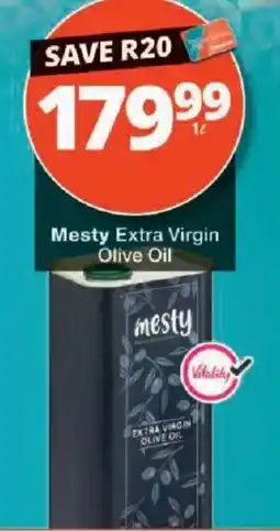 Checkers Mesty Extra Virgin Olive Oil offer