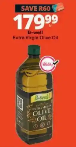 Checkers B-well Extra Virgin Olive Oil offer