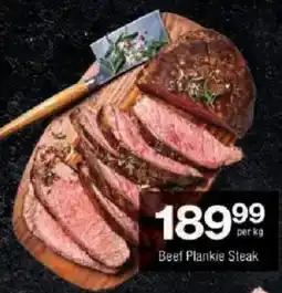Checkers Beef Plankie Steak offer