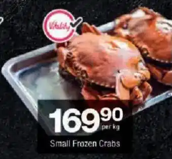 Checkers Vitality Small Frozen Crabs offer