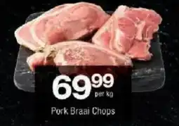 Checkers Pork Braai Chops offer