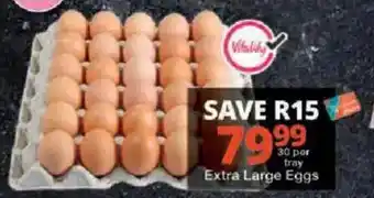 Checkers Vitality Extra Large Eggs offer