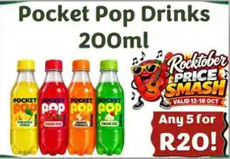 Foodeez Pocket Pop Drinks offer