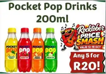 Pocket Pop Drinks