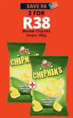 Checkers Simba Chipniks offer