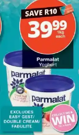 Checkers Parmalat Yoghurt offer