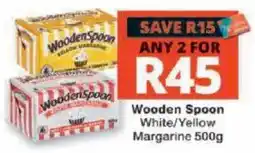 Checkers Wooden Spoon Margarine offer