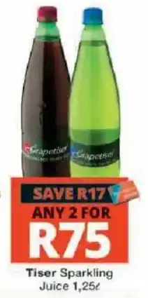 Checkers Tiser Sparkling Juice offer