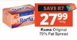 Checkers Rama Original 70% Fat Spread offer