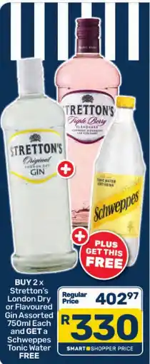 Pick n Pay Liquor Stretton's Gin Assorted offer