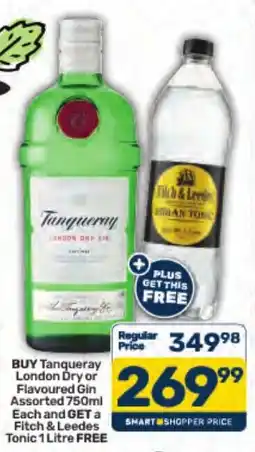Pick n Pay Liquor Tanqueray London Dry Gin Assorted offer