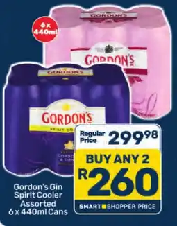 Pick n Pay Liquor Gordon's Gin Spirit Cooler Assorted offer