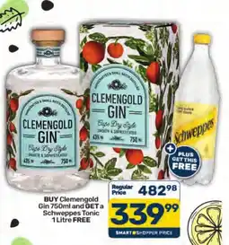 Pick n Pay Liquor Clemengold Gin offer
