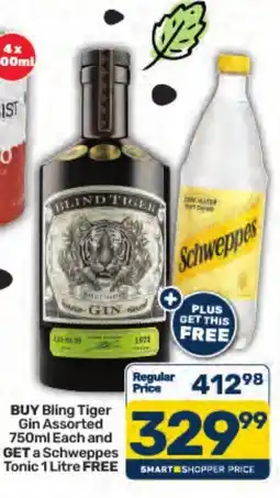 Pick n Pay Liquor Bling Tiger Gin Assorted offer