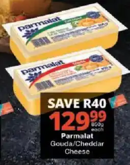 Checkers Parmalat Gouda/Cheddar Cheese offer