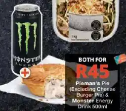 Checkers Monster Energy Drink offer