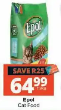 Checkers Epol Cat Food offer