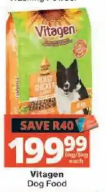 Checkers Vitagen Dog Food offer