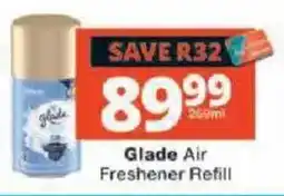 Checkers Glade Air Freshener Refill offer