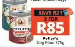 Checkers Petley's Dog Food offer