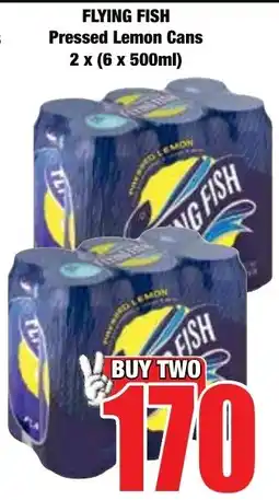 Boxer Superstores Flying Fish Pressed Lemon Cans offer