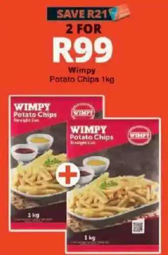 Checkers Wimpy Potato Chips offer