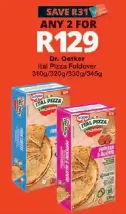 Checkers Dr. Oetker Ital Pizza Foldover offer