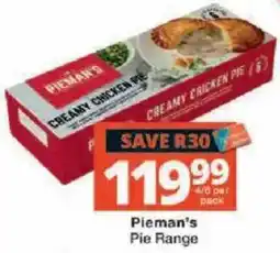 Checkers Pieman's Creamy Chicken Pie offer